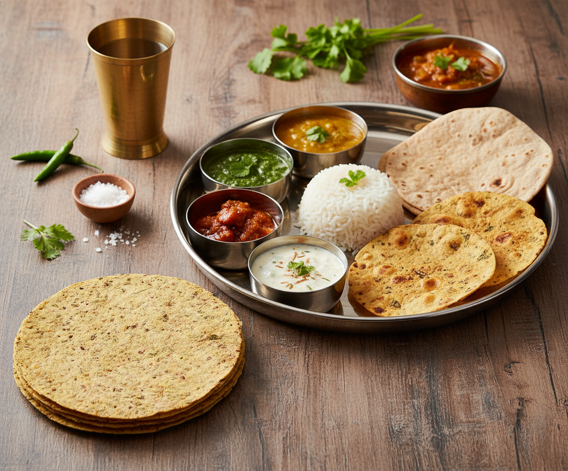 Chana Methi Papad