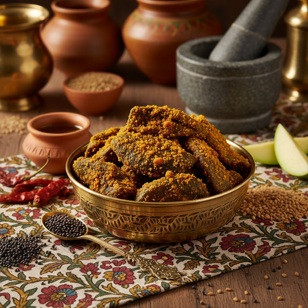 Dry mango Pickle