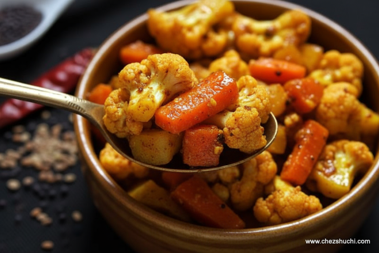 Gajar Gobi Shalgam Pickle