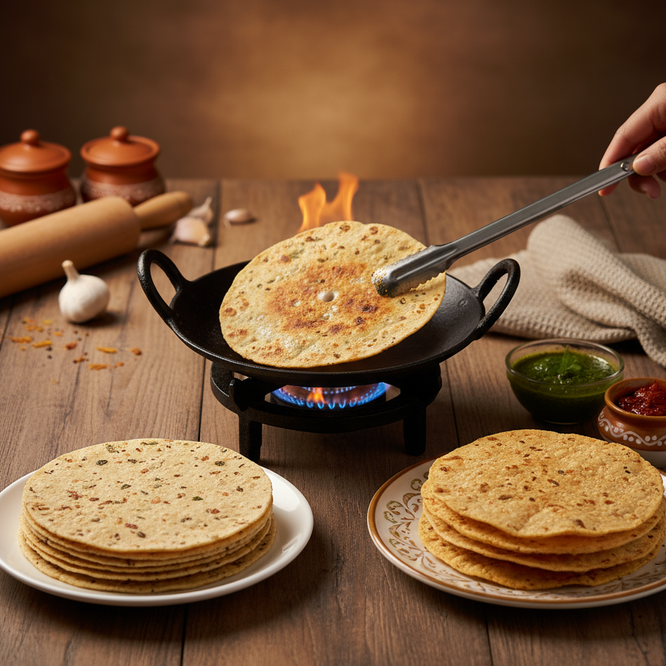 Garlic Papad