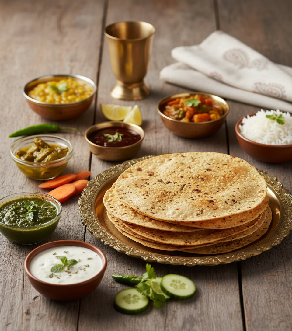 Garlic Papad