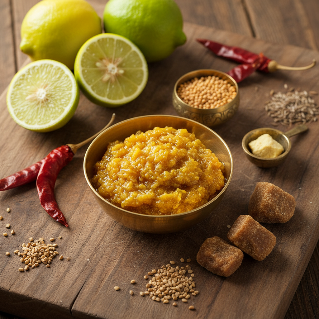 Lemon Chutney (Rajasthani)
