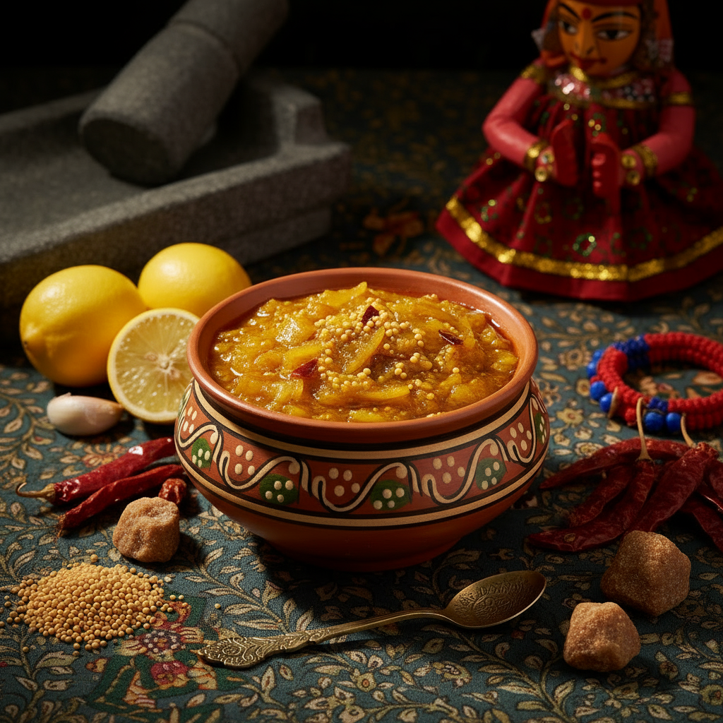 Lemon Chutney (Rajasthani)