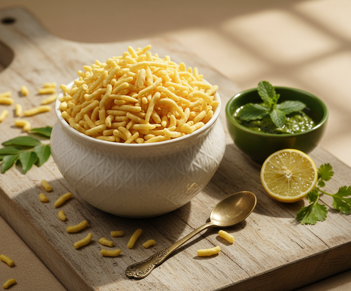Makka Sev Air fried