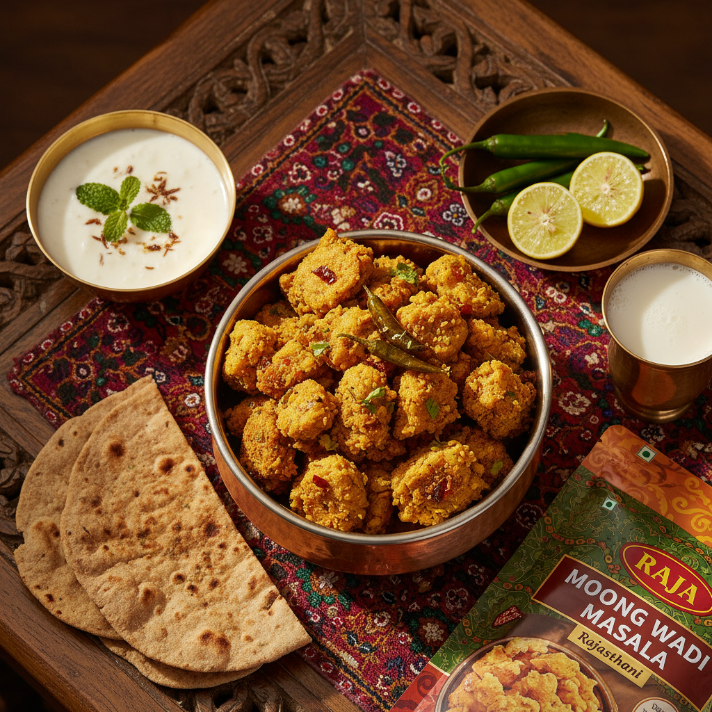 Moong Wadi Masala Rajasthani