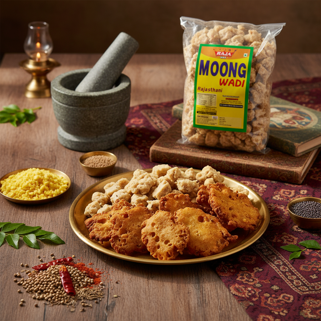 Moong Wadi Masala Rajasthani