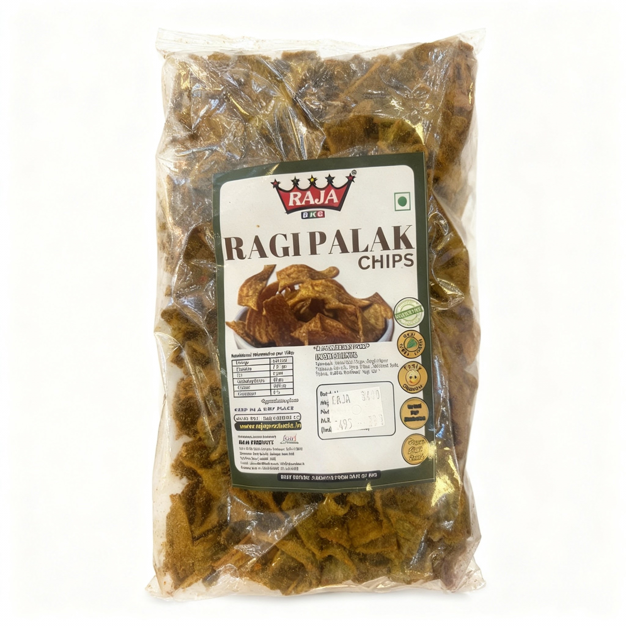 RAGI PALAK CHIPS