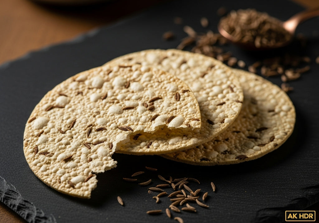 Sabudana Papad Jeera