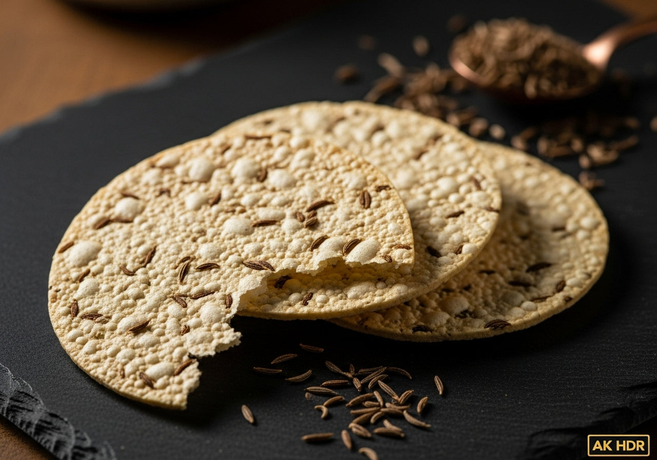 Sabudana Papad Jeera