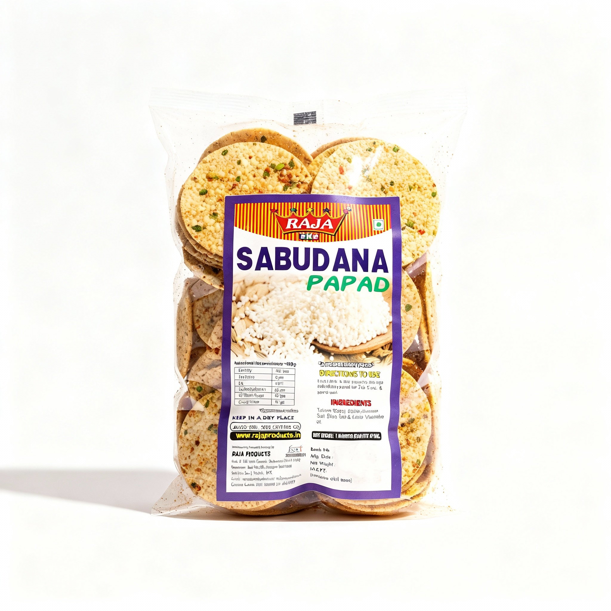 Sabudana Papad Masala
