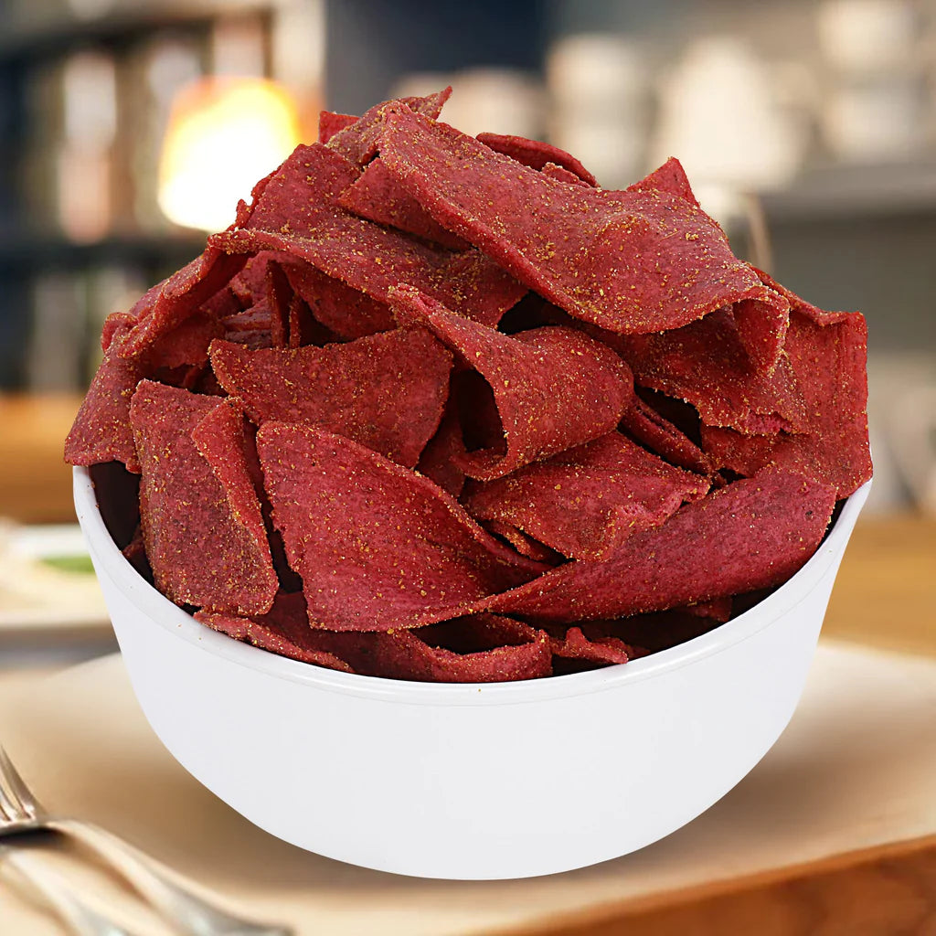Beetroot Chips Roasted