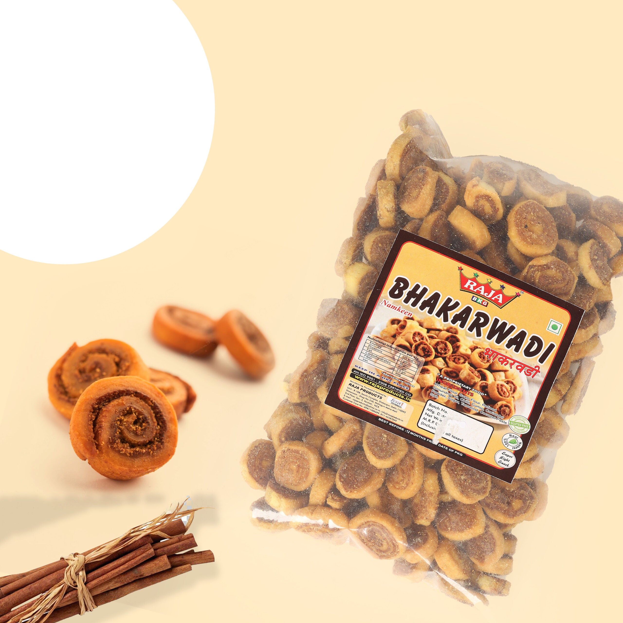 Bhakarwadi Roasted