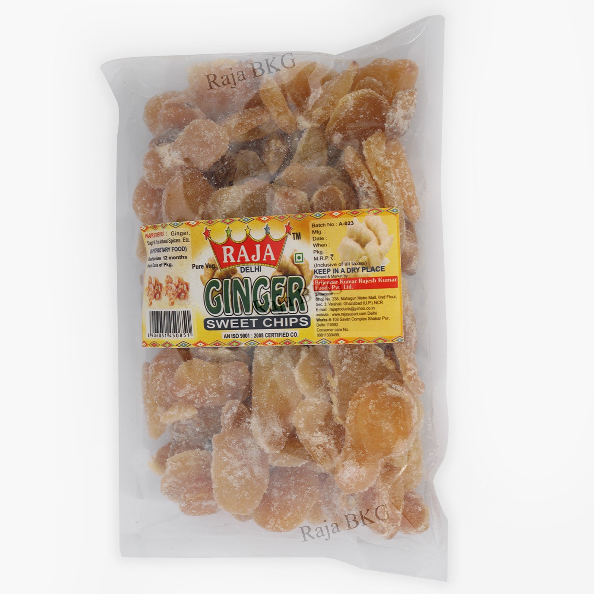 Sweet Ginger Chips