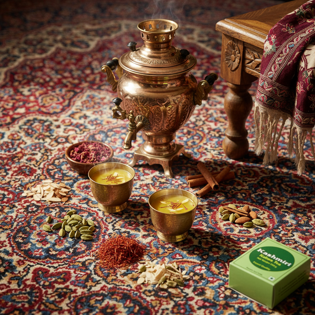Kashmiri Kawa Tea