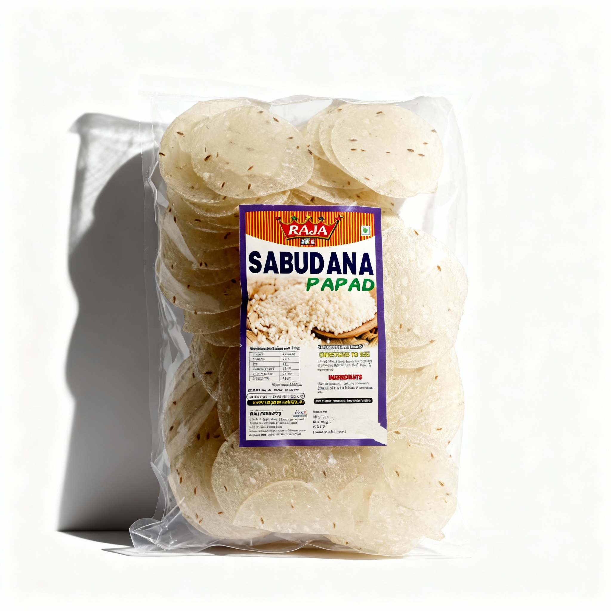 Sabudana Papad Jeera