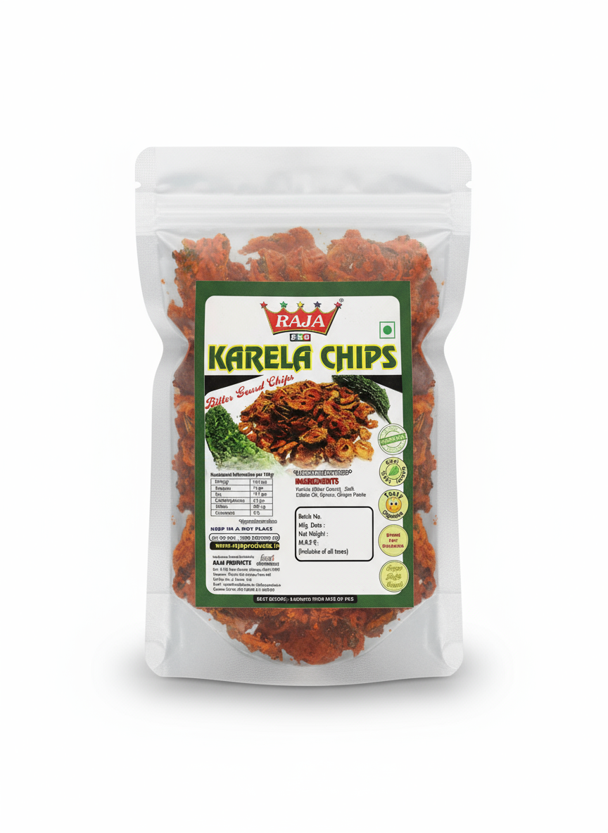 Karela Chips Air Fried