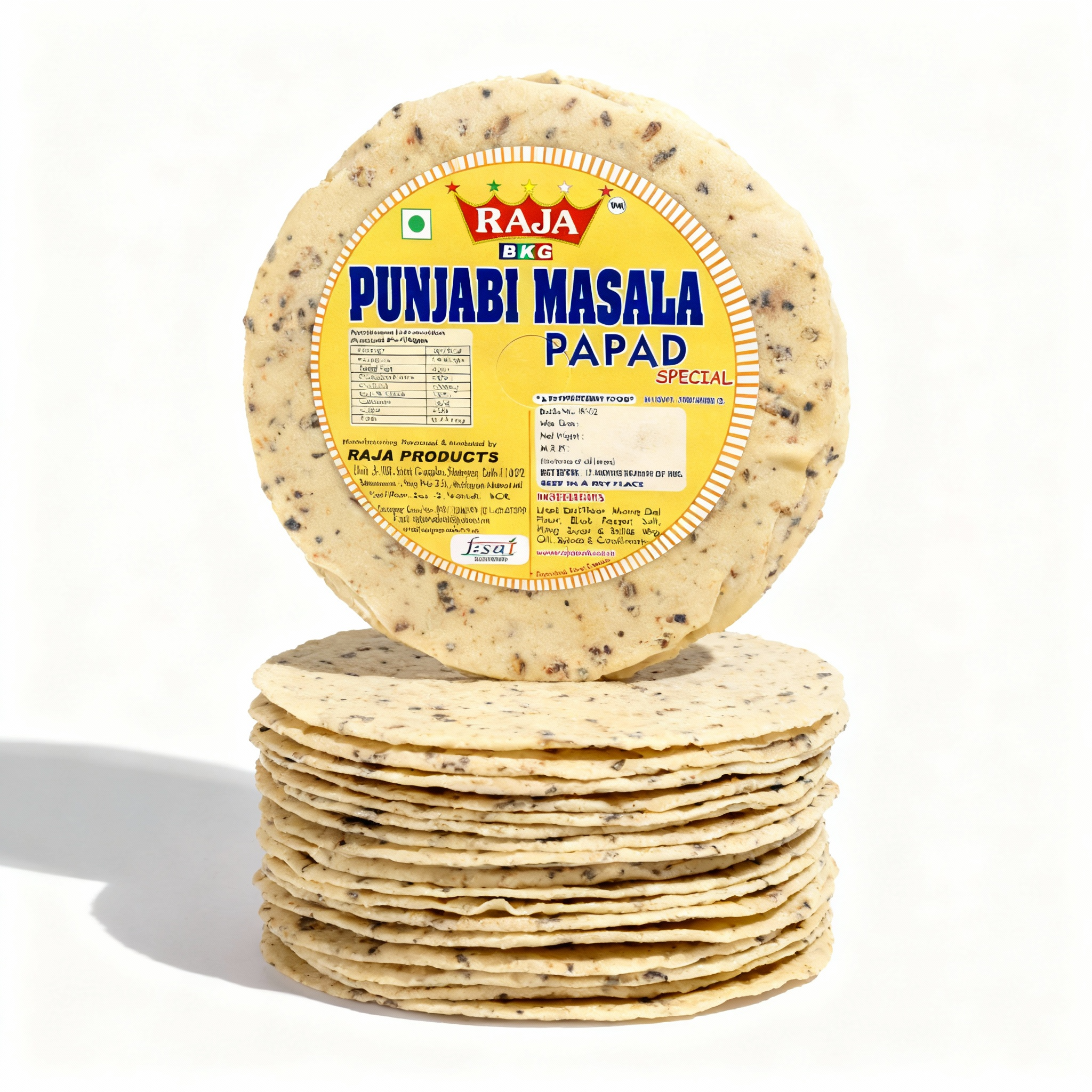 Punjabi Masala Papad