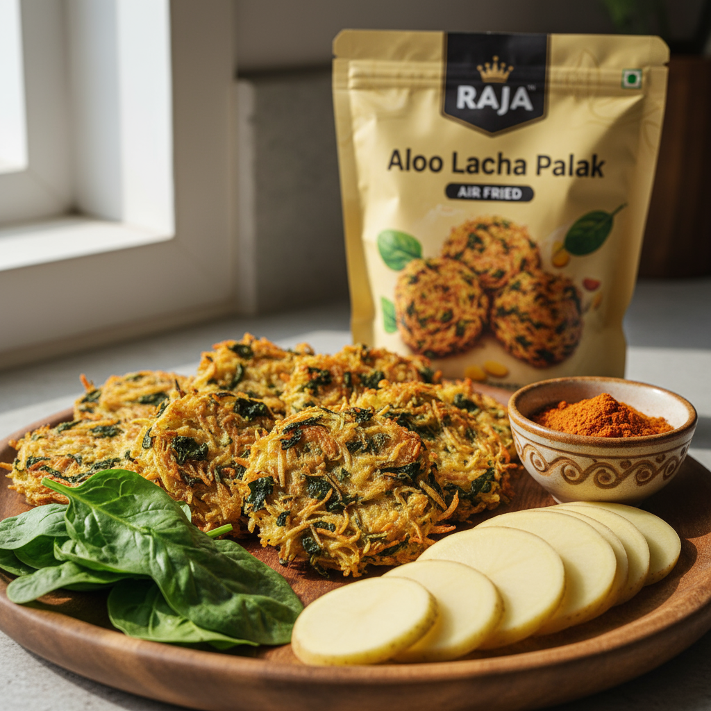 Aloo Lacha Palak