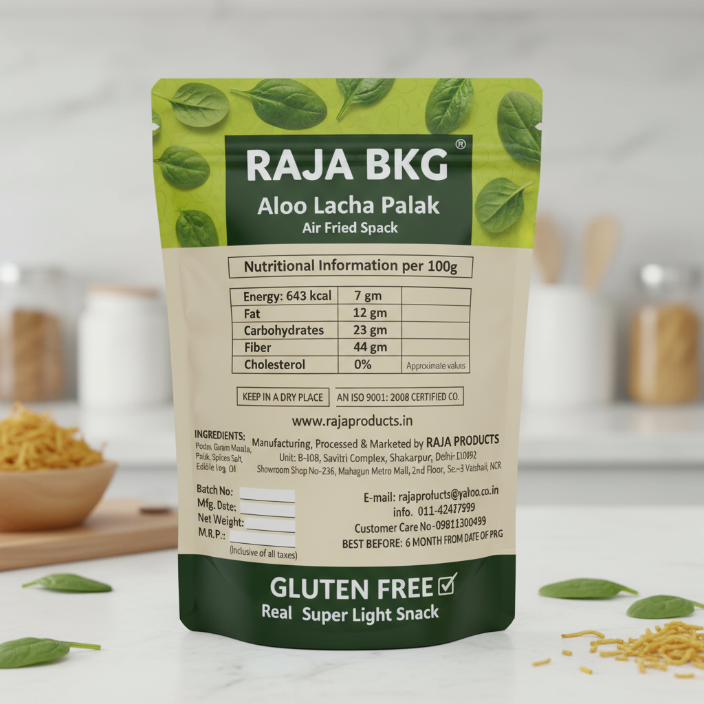 Aloo Lacha Palak