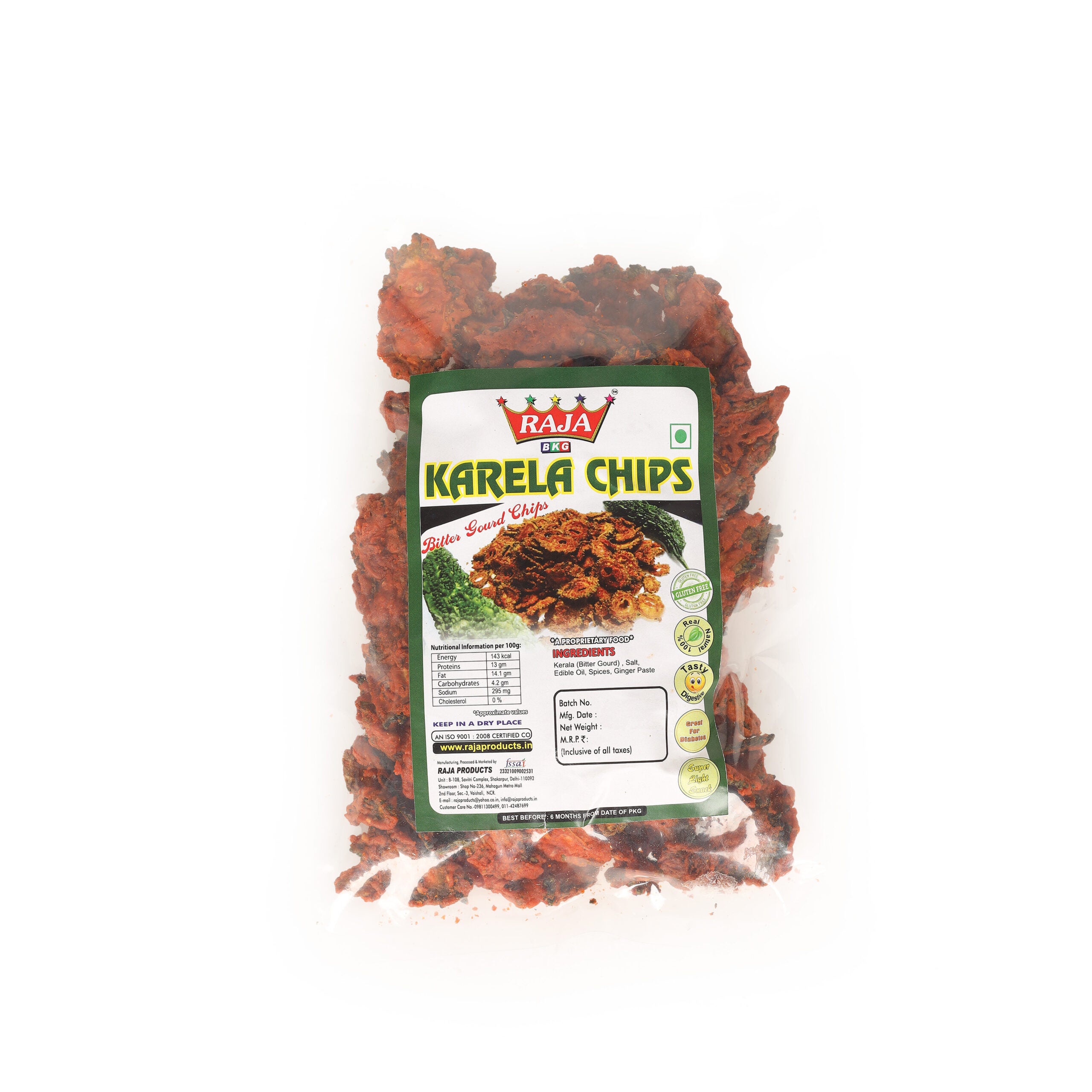 Karela Chips Air Fried