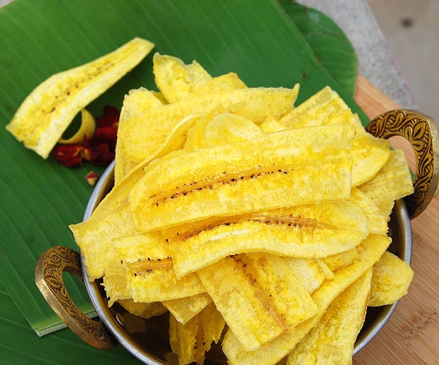 Banana Chips Baked