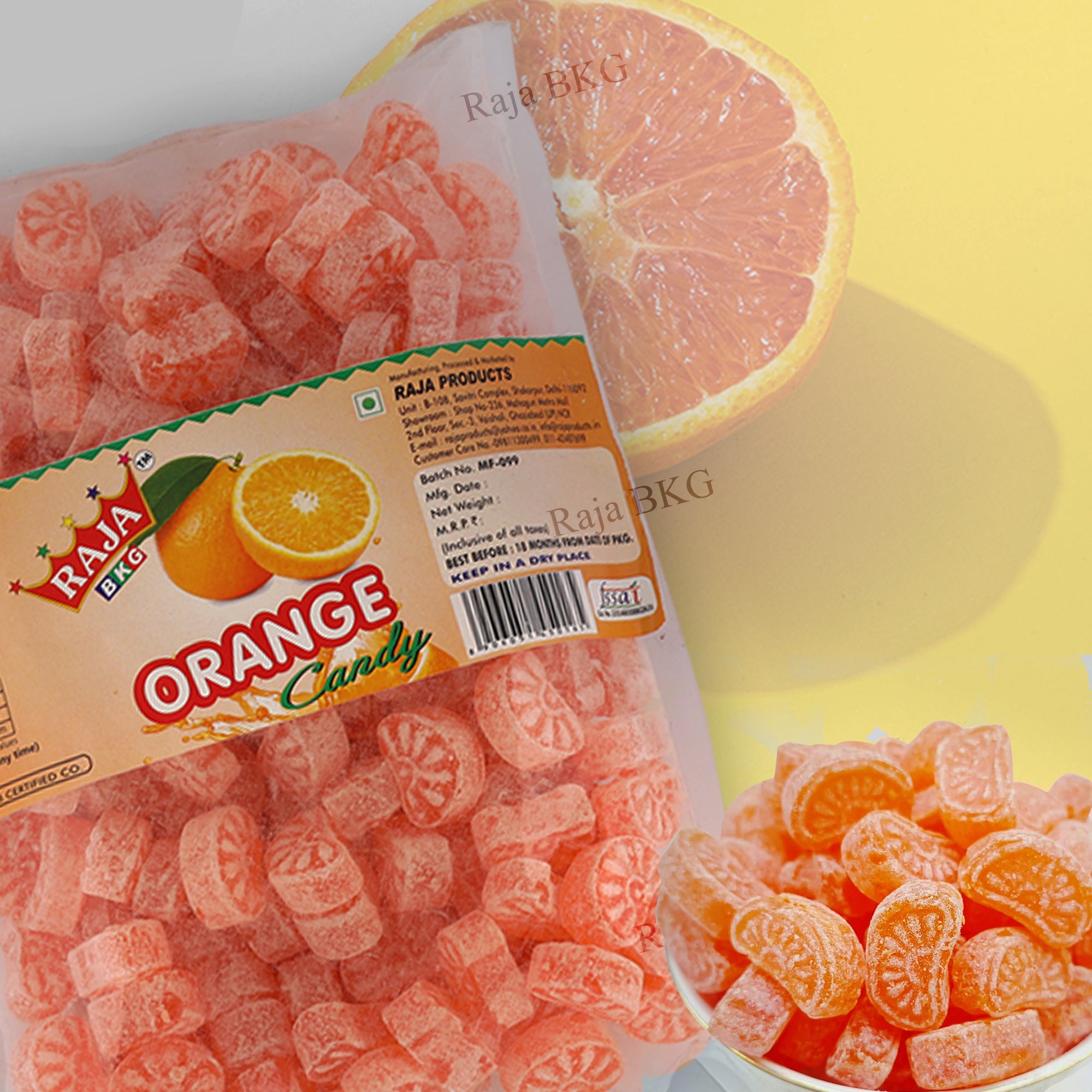 Orange Toffee