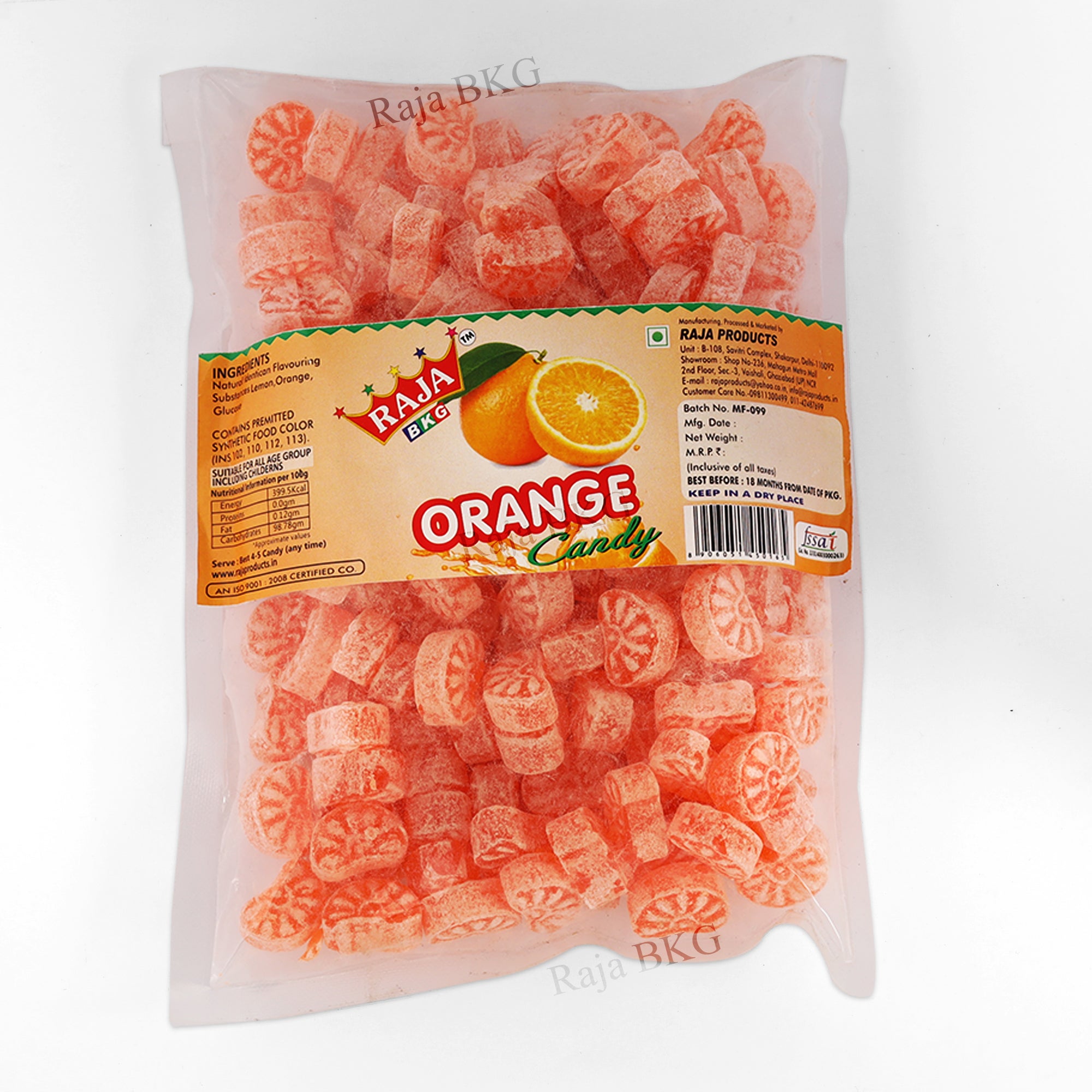 Orange Toffee