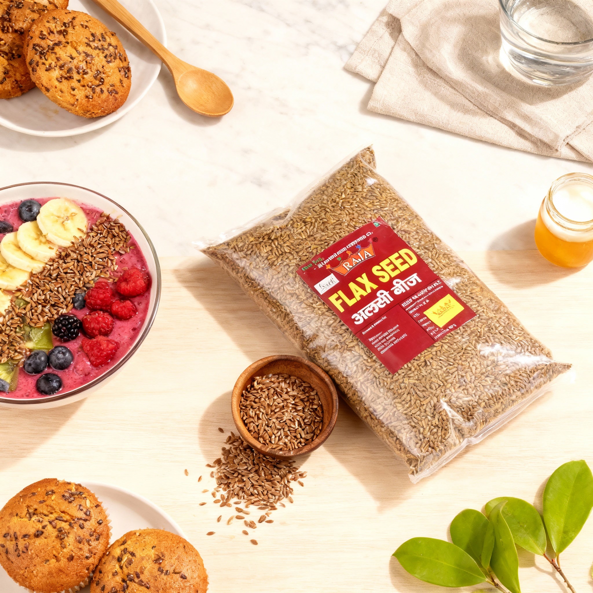 Flax Seeds Roasted