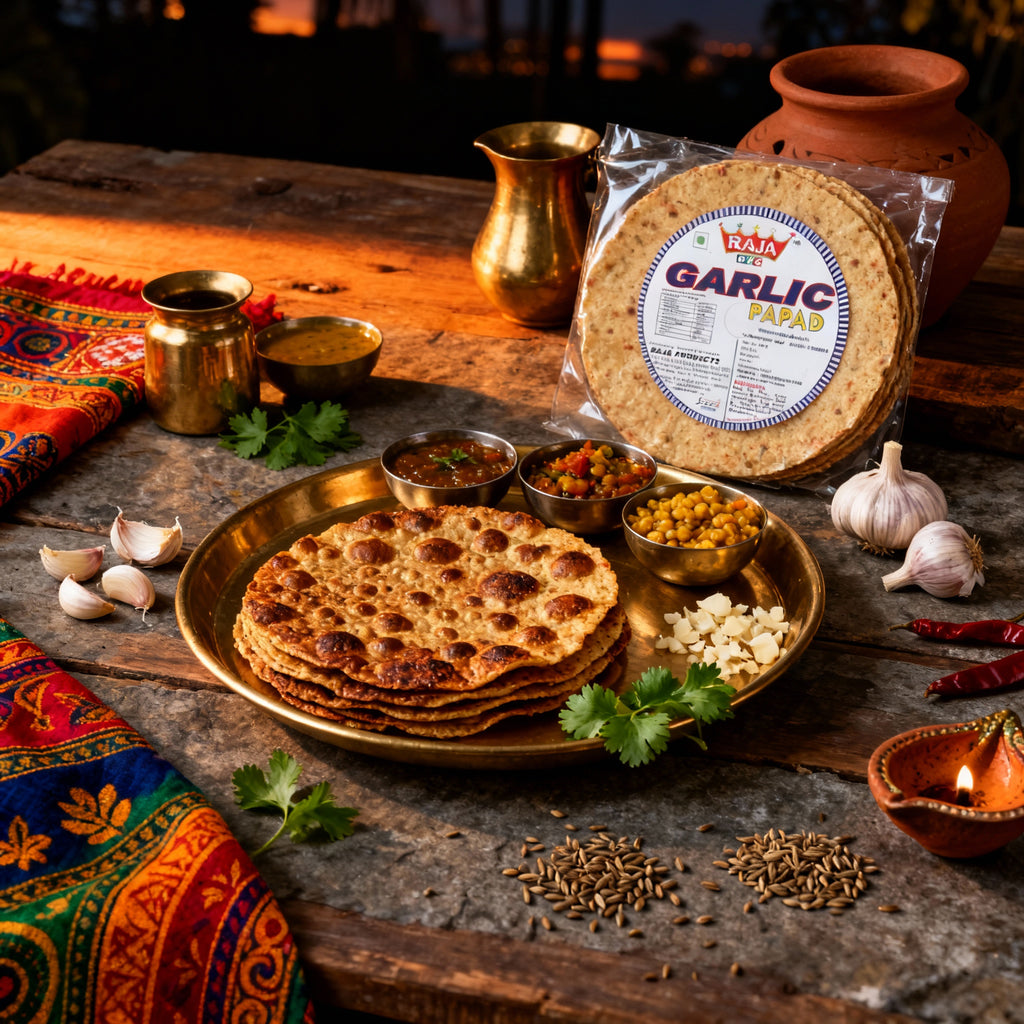 Garlic Papad