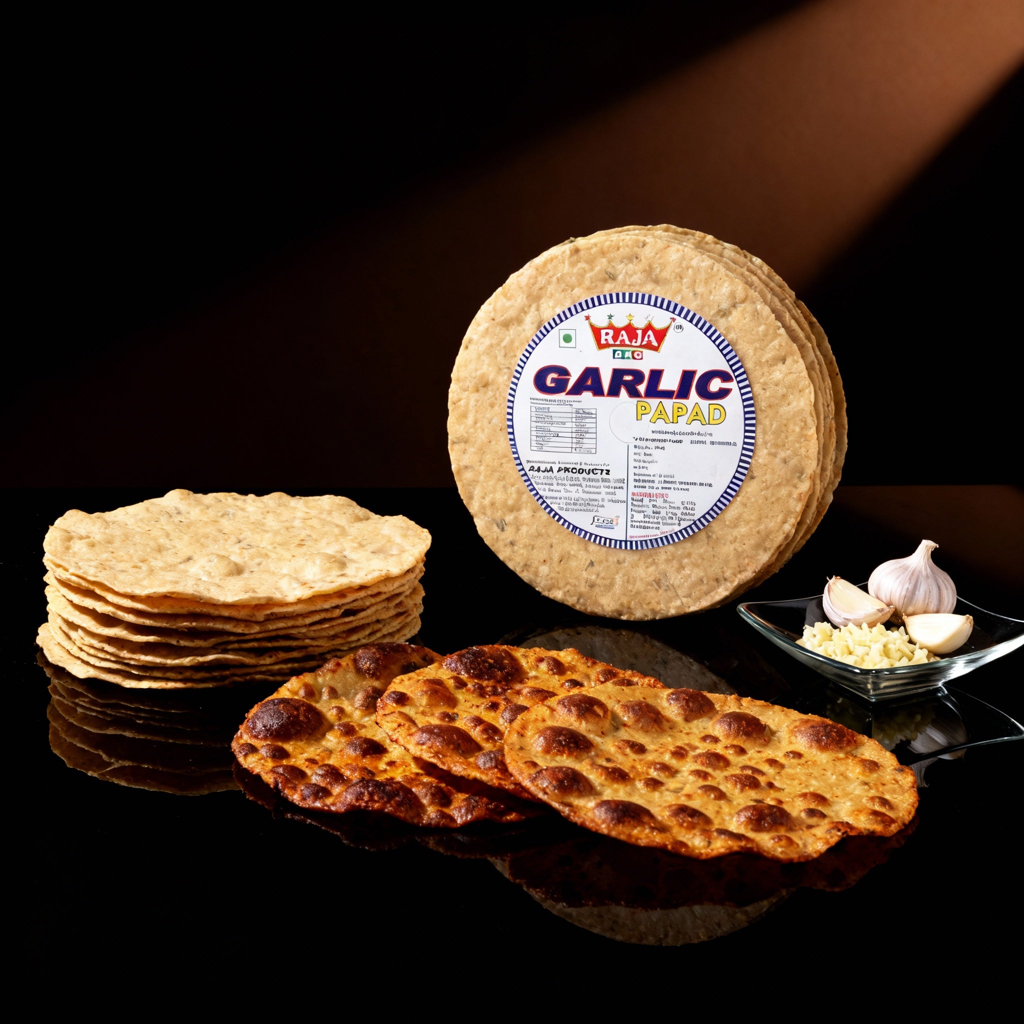Garlic Papad