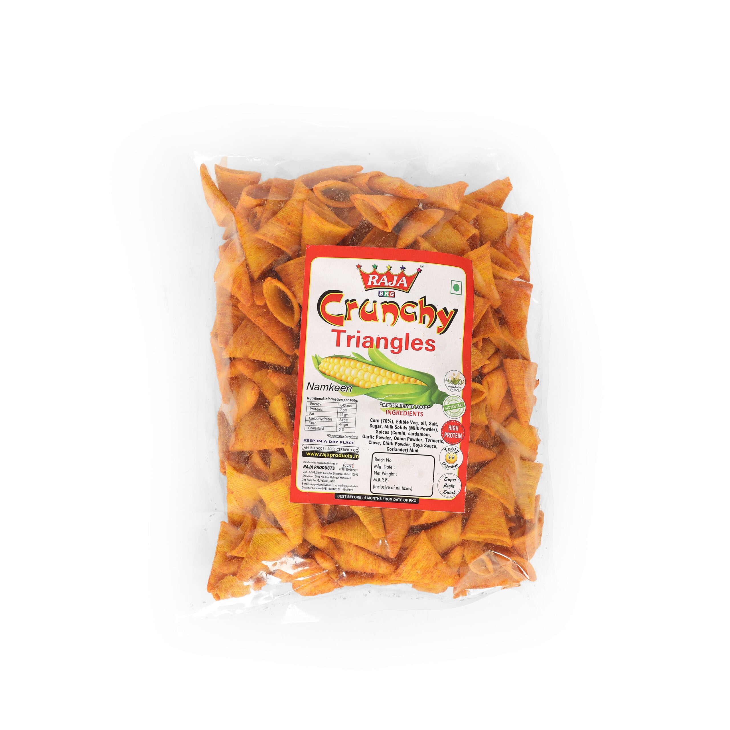 Crunchy Triangle Roasted
